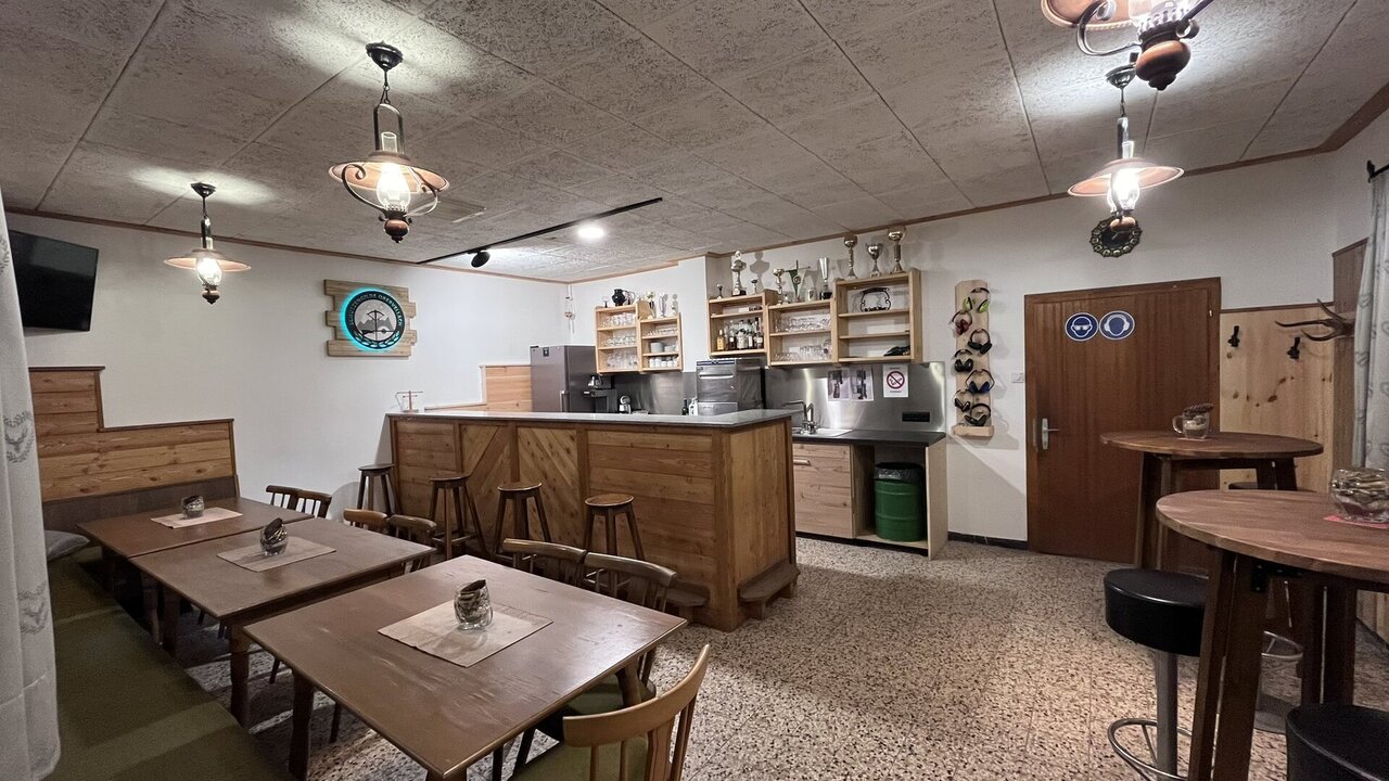 Barraum in der Schießstätte Obervellach (c) Schützengilde Obervellach